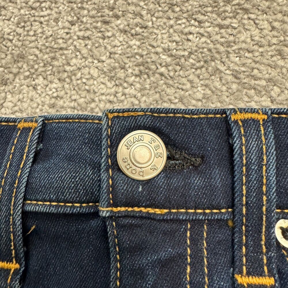 Rag & Bone Skinny Denim Jeans Womens  26 Bedford Blue Dark Wash Raw Hem 27x26 - Picture 14 of 16